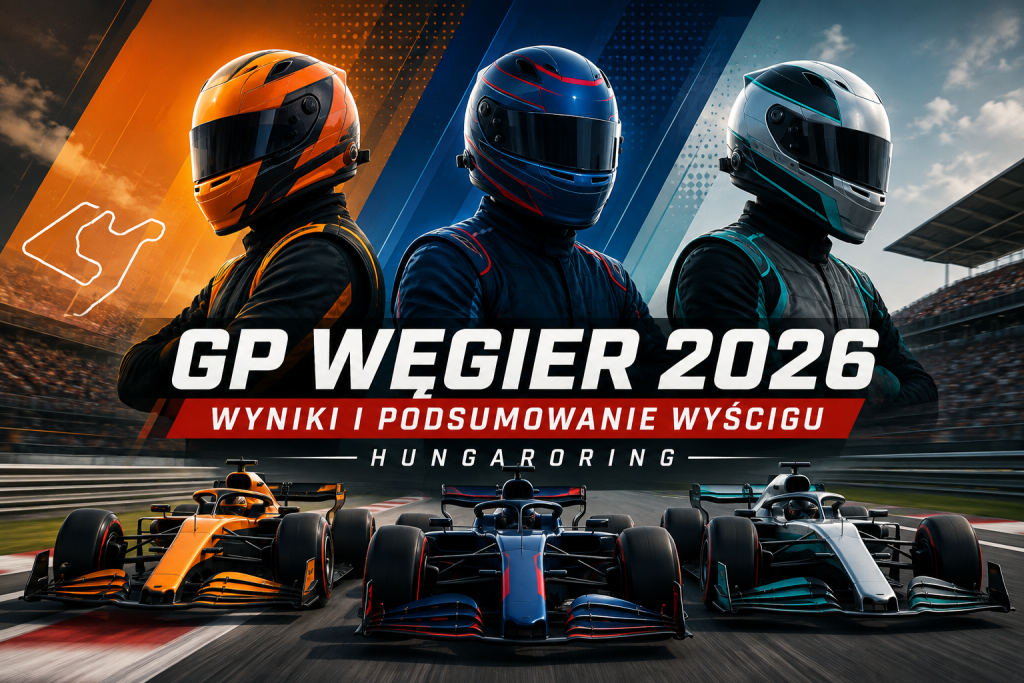 Ilustracja GP Węgier 2026 na torze Hungaroring