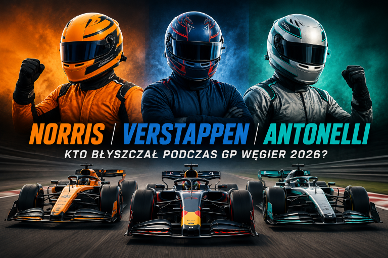 Ilustracja kierowców podczas Grand Prix Węgier 2026